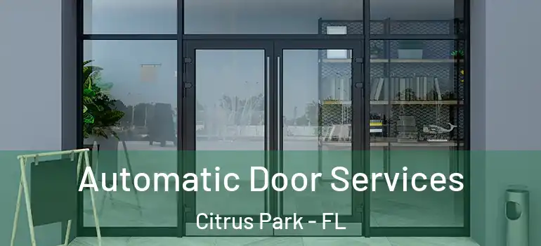  Automatic Door Services Citrus Park - FL