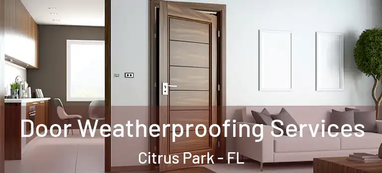  Door Weatherproofing Services Citrus Park - FL