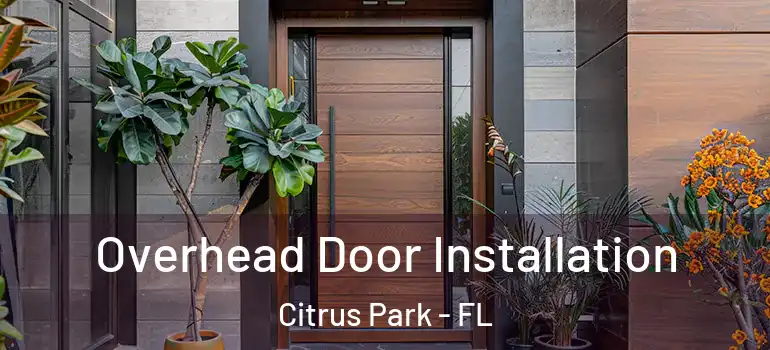  Overhead Door Installation Citrus Park - FL